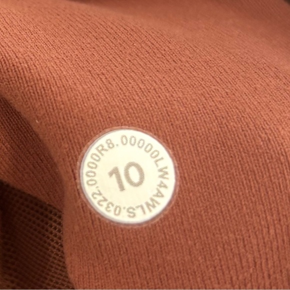 NWT Lululemon Define Jacket *Luon In Roasted Brown Size 10 - Picture 10 of 11